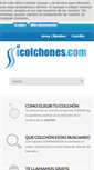 Mobile Screenshot of icolchones.com